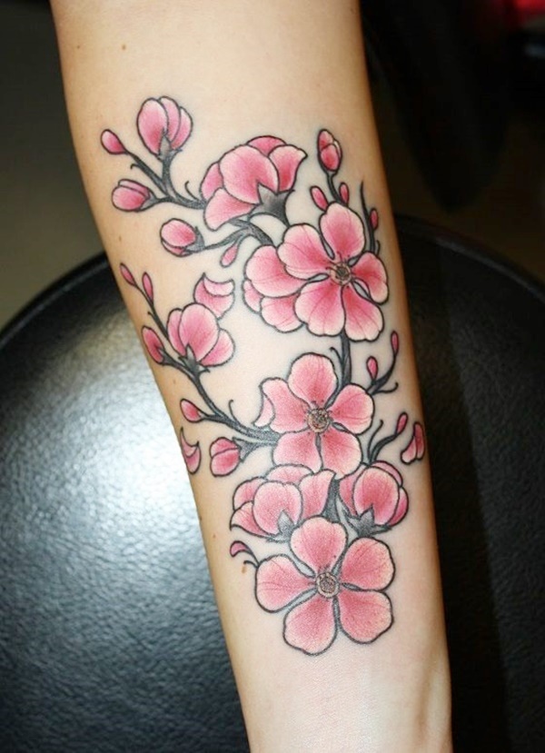 Cherry Blossom Tattoo Designs That Are So Gorgeous 1