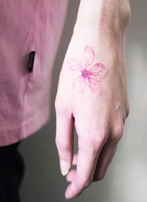 Cherry Blossom Tattoo Designs That Are So Gorgeous 14