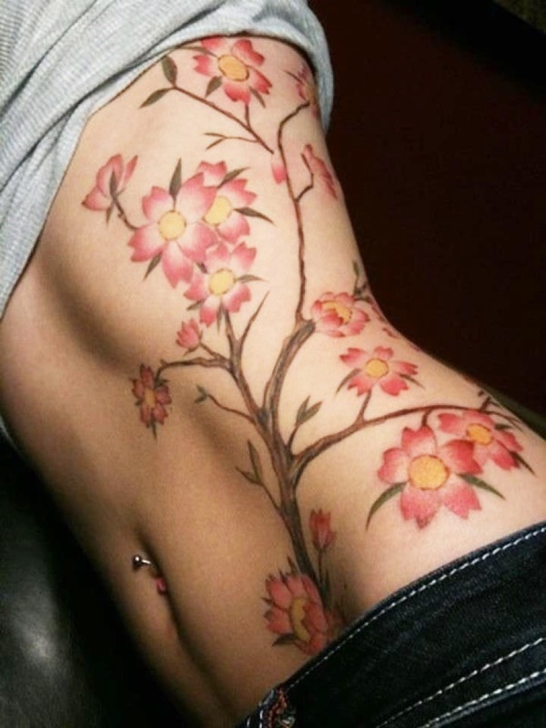 Cherry Blossom Tattoo Designs That Are So Gorgeous 8