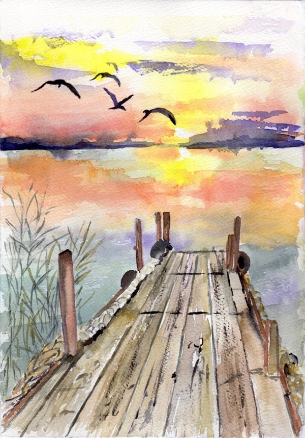 pinterest watercolor painting