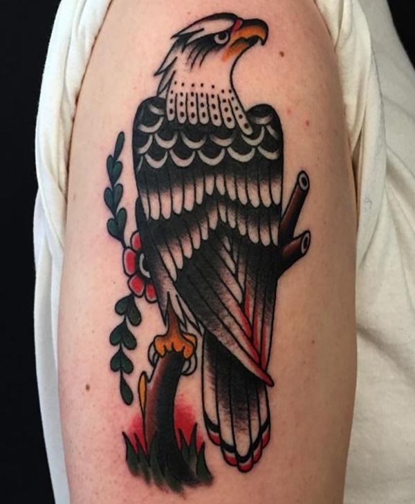 Small Eagle Tattoo Designs And Ideas For Men