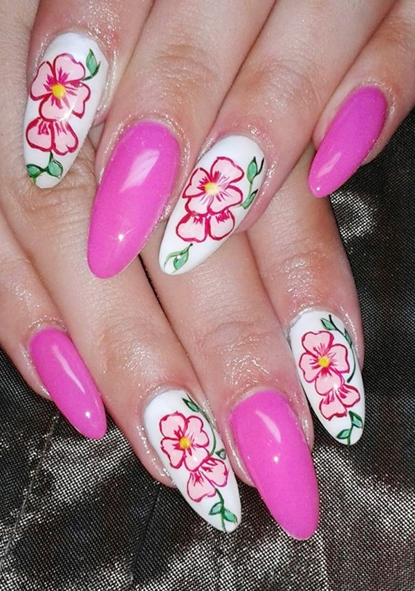 46 Elegant Flower Nail Designs For Summer - wordpress-365054-1137990 ...