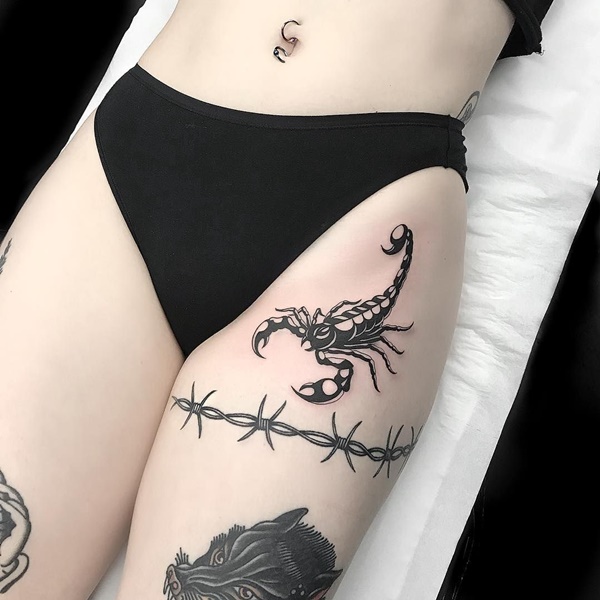 Stunning Scorpion Tattoo Designs For Men and Woman