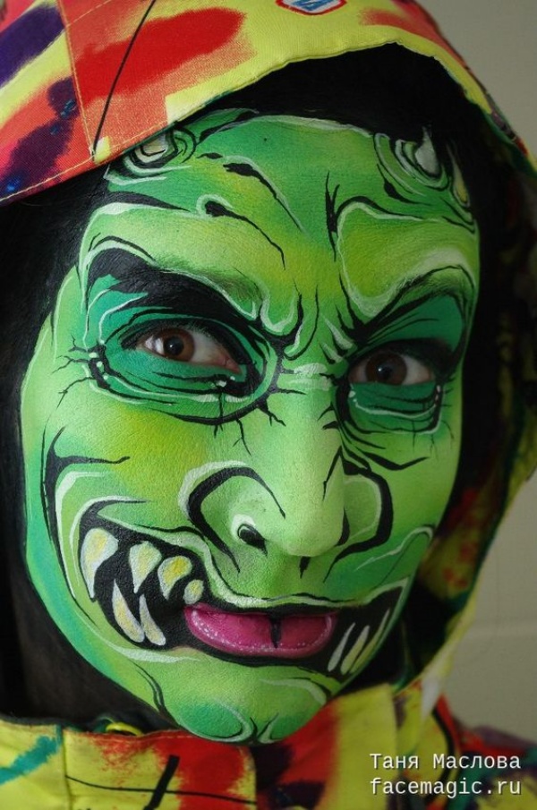 Easy Halloween Face Painting Ideas For Adults