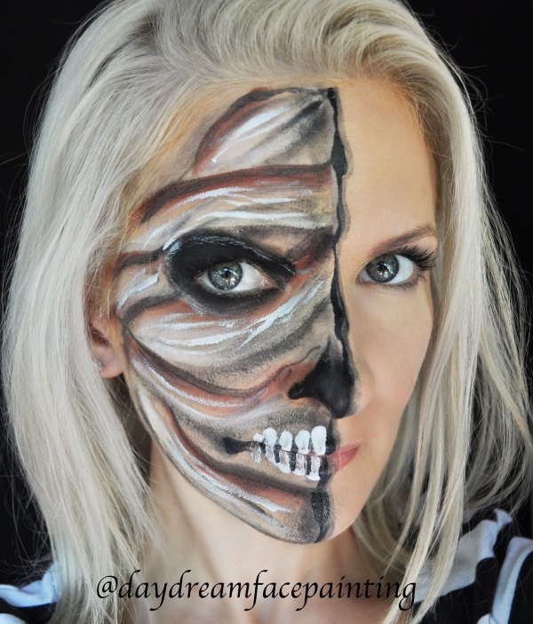 Easy Halloween Face Painting Ideas For Adults