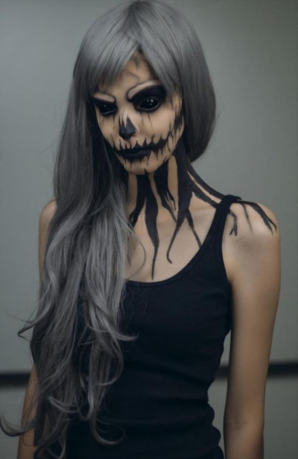 Easy Halloween Face Painting Ideas For Adults