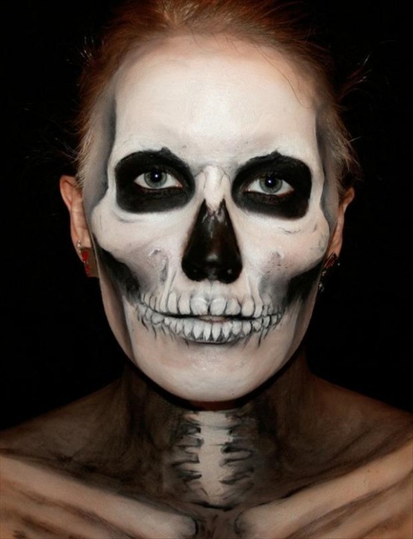 Easy Halloween Face Painting Ideas For Adults