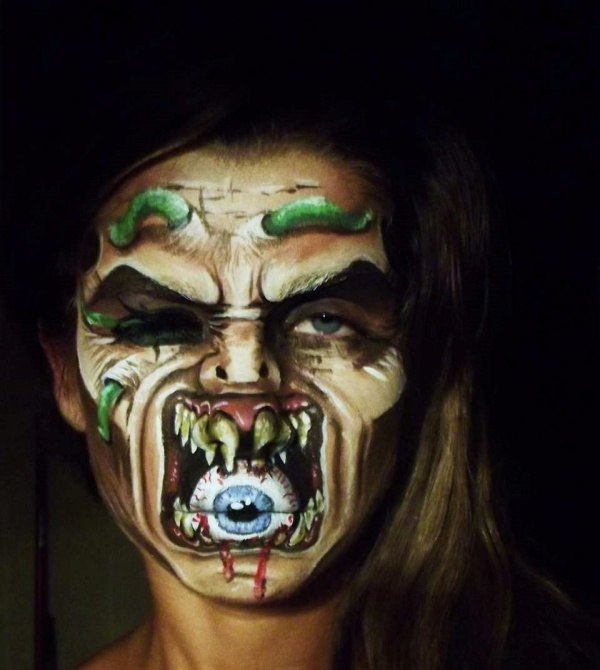 Easy Halloween Face Painting Ideas For Adults