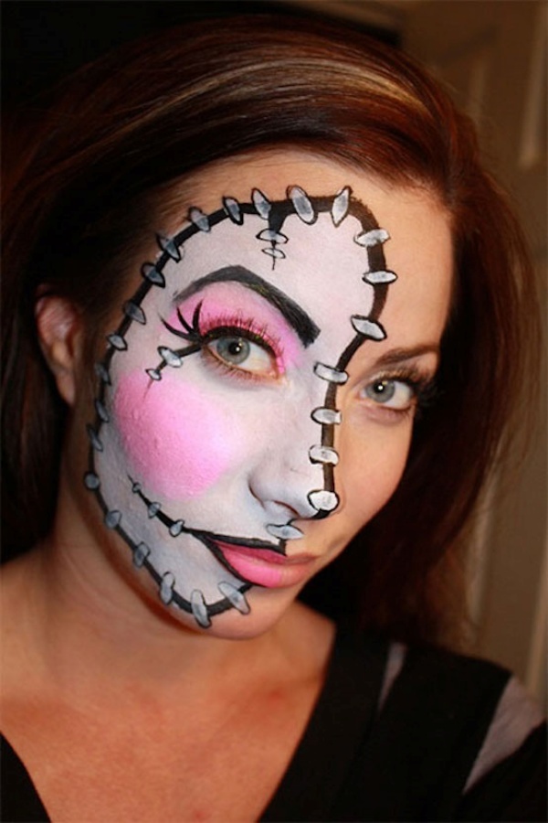 Easy Halloween Face Painting Ideas For Adults