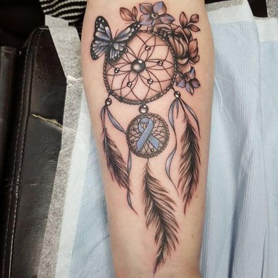 30 Gorgeous Dream catcher tattoos for girls. - wordpress-365054-1137990